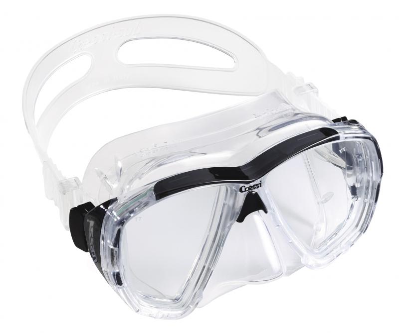máscara silicona alta gama transparente big eyes