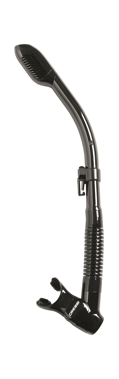 tubo respirador snorkel dry de silicona lisa para apnea y pesca submarina