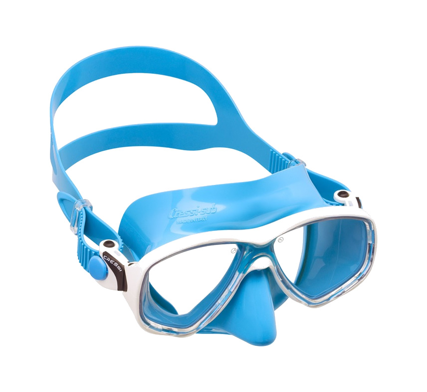 CRESSI GAFAS de buceo de silicona CRESSI MAREA COLORAMA para adultos y niños