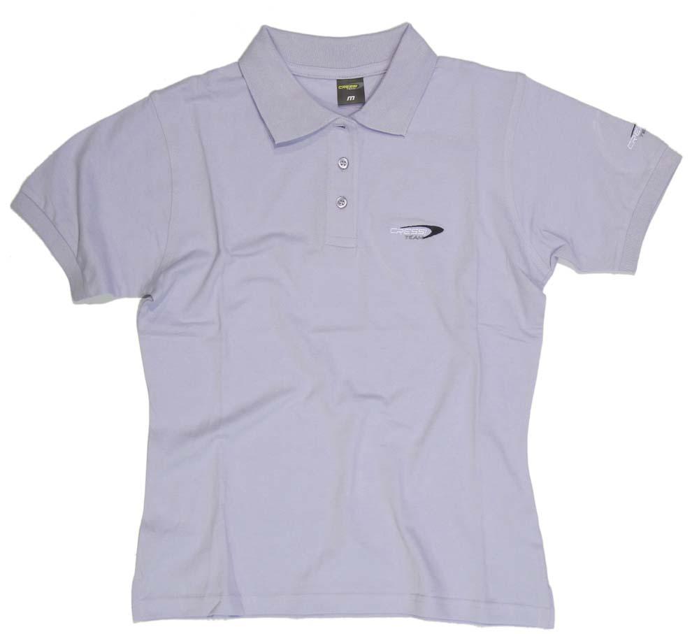 CRESSI CASUAL WEAR WOMEN''S POLO TSHIRT TEAM - Picture 1 of 1