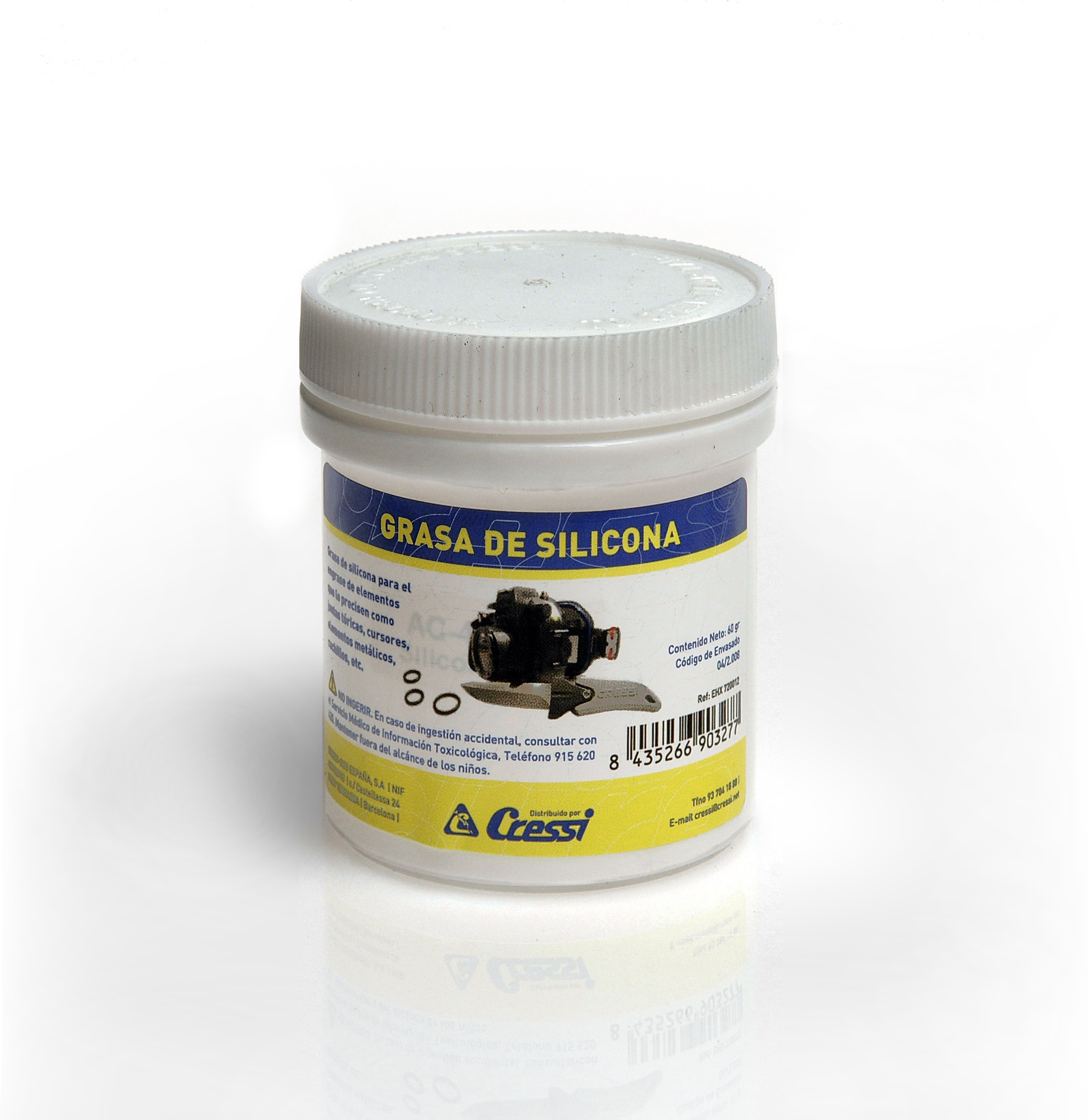 grasa de silicona 60gr