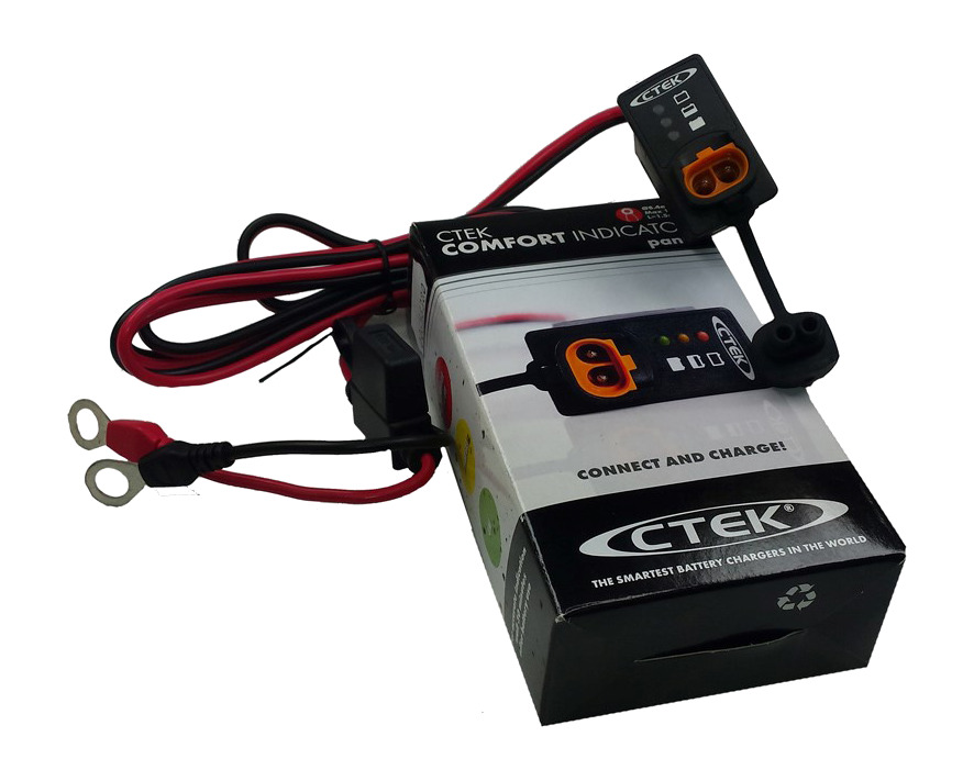 indicador de càrrega de bateria amb connectador