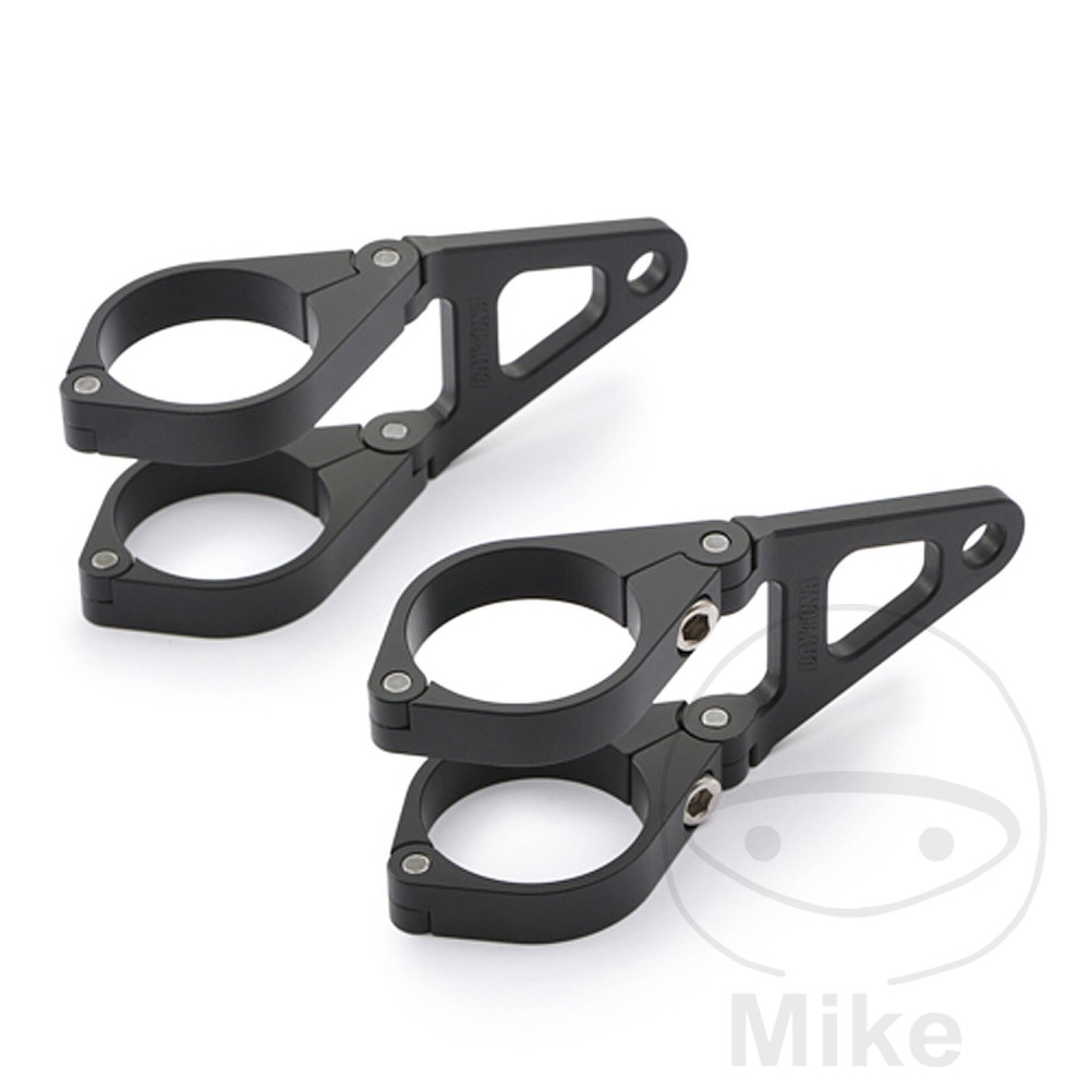soporte faro corto en aluminio 39 mm