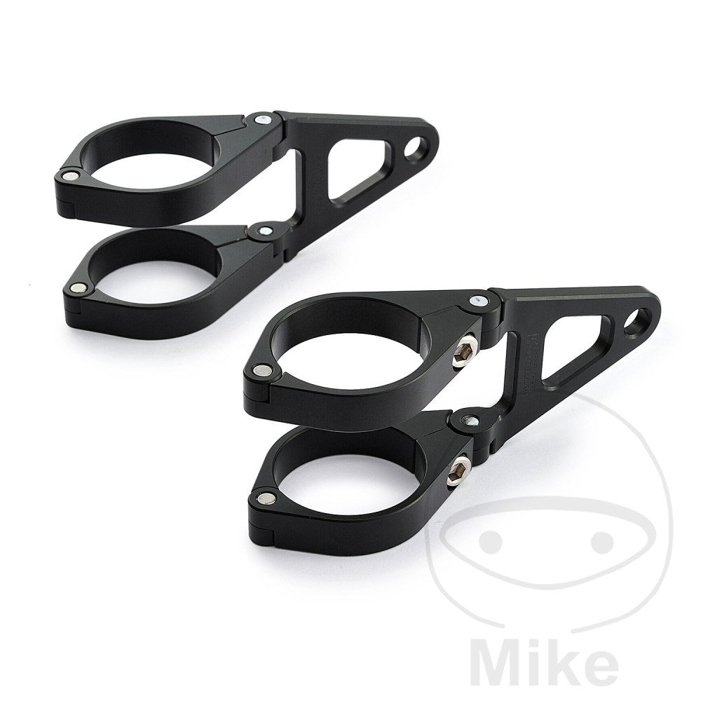 soporte faro corto en aluminio 41 mm