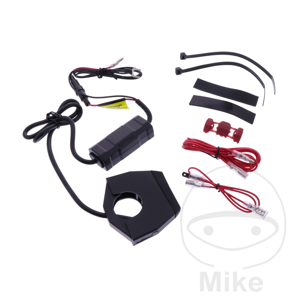 enchufe usb x 2 montaje al manillar a 22 mm