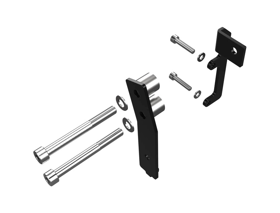 soporte para claxon soundbomb split dual tone horn