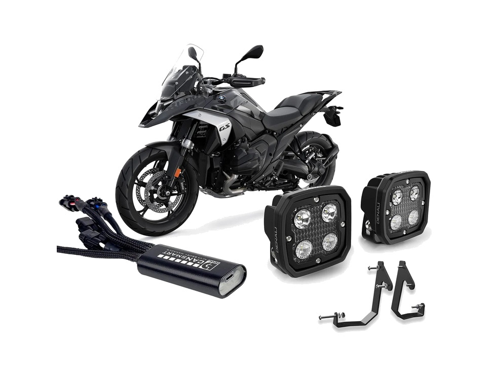 kit de faro auxiliar led con controlador y soporte d4 datadim™ cansmart™ gen ii