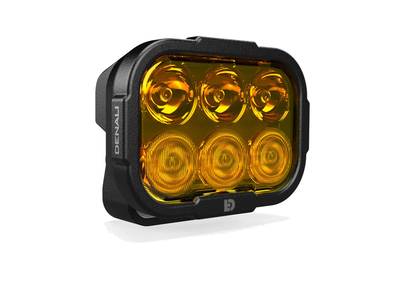 luz de carretera con lente ámbar dl6 hybrid driving