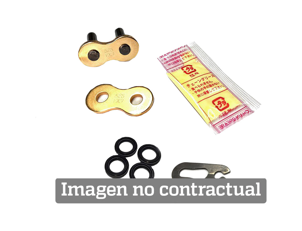 paso de cadena con enganche clip sin retén 415 erz