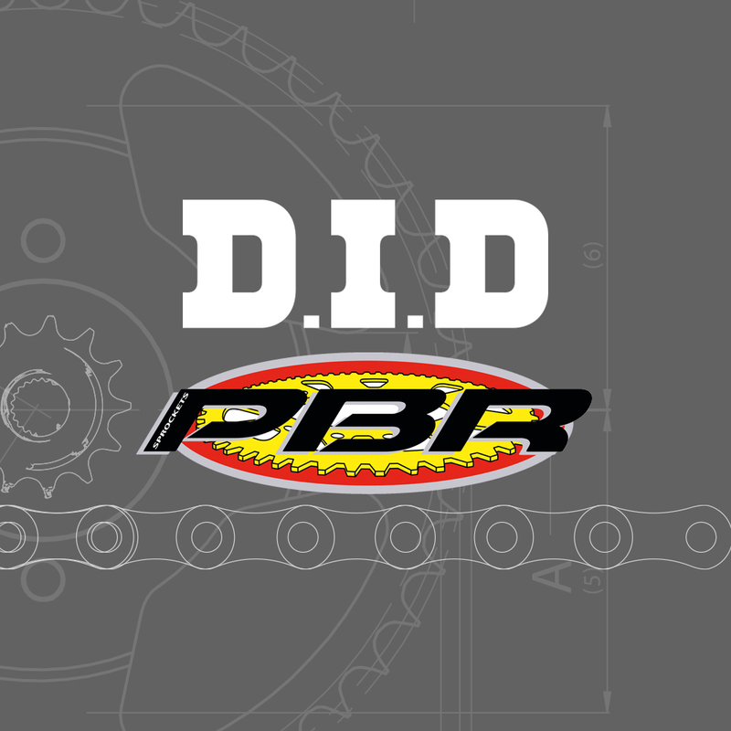 DID Standard Reinforced Rear Sprocket Chain Kit 520VX3 13/47 REINFORCED D - Picture 2 of 2