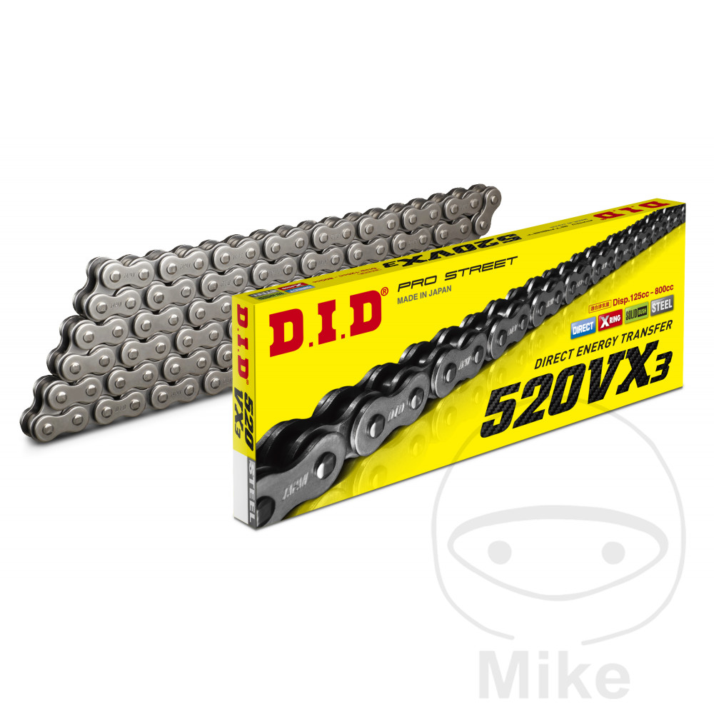 cadena abierta con enganche remache x-ring 520 vx 3/104