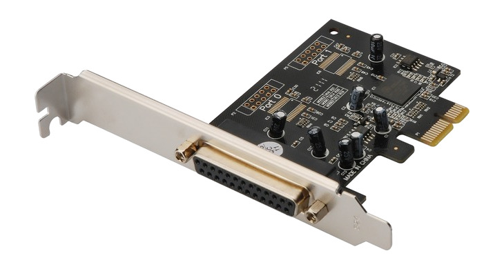 tarjeta pcie con 1 puerto paralelo x1 db25