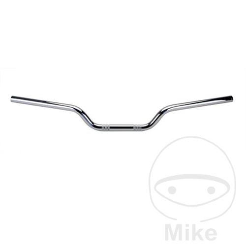 manillar de acero 22 mm touring