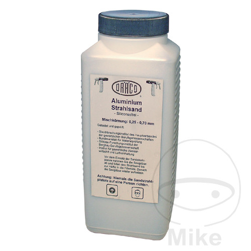 material de chorro de arena 1000 ml 0.25-0.70 mm