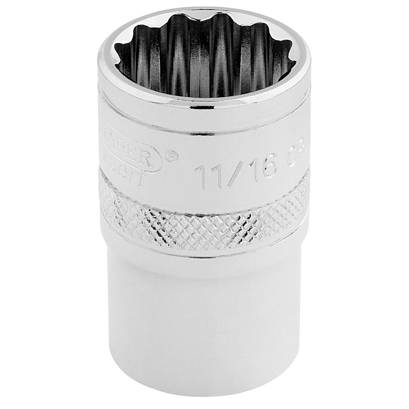 DRAPER Vaso de 12 caras 1/2 11/16 - Imagen 1 de 1