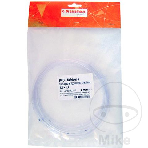 manguera pvc 4.0x6.0 mm 2 m