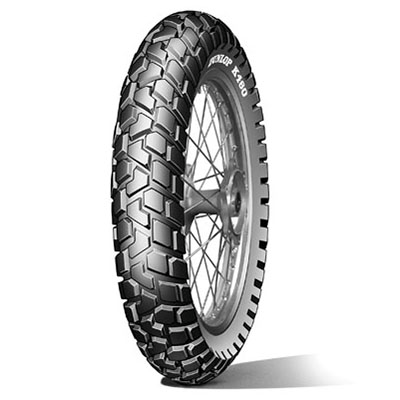 DUNLOP COPERTONE PNEUMATICO TRAIL STREET K460 90/100-19 M/C 55P TT - Foto 1 di 1