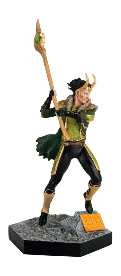 figura coleccionable a escala 1:16 marvel vs loki
