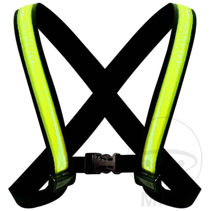 chaleco de seguridad reflectante adulto led streetglow easypix