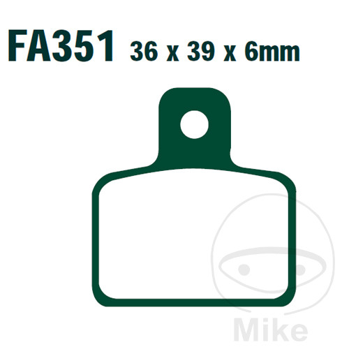 EBC Standard brake pads ALTN: 7871101/7870150 - Picture 1 of 1