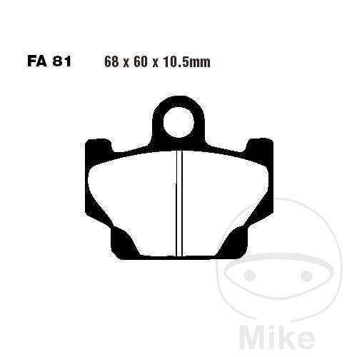 EBC Standard brake pads ALTN: 7871205 - Picture 1 of 1