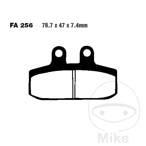EBC Standard Brake Pads OLD: 7872054 - Picture 1 of 1