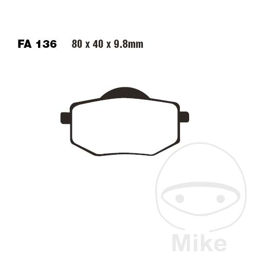 EBC Standard Brake Pads ALTN: 7871957 - Picture 1 of 1