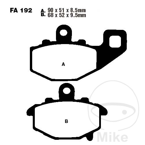 EBC Standard brake pads ALTN: 7871411 - Picture 1 of 1