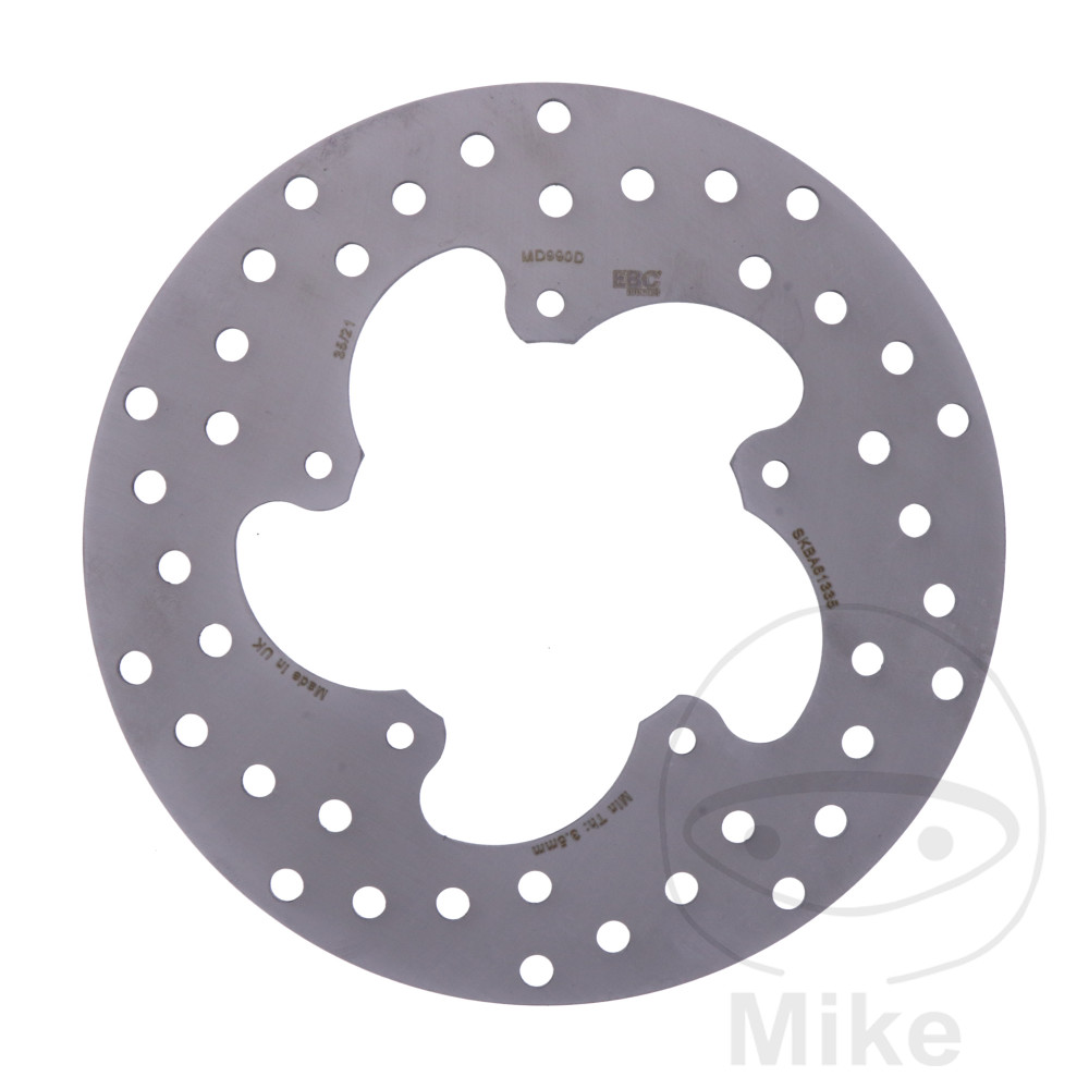 Disque De Frein Arrière 240 Mm Pour Kawasaki ZR7 (1999–2005) – Disque En Acier Inox SUS 420 – Qualité Usinage CNC