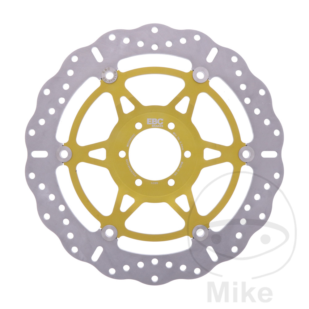 EBC Stainless Steel Brake Disc for Motorcycle CONTOUR X - Picture 1 of 1