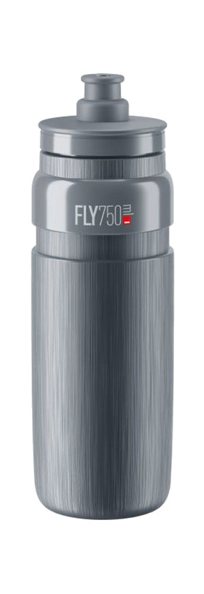 bidon botellin gris 750 ml elite fly tex