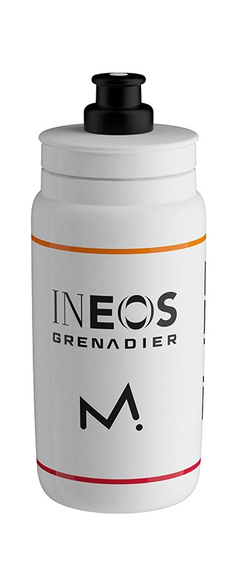 bidón de ciclismo ineos grenadier blanc 550 ml 2025 fly team