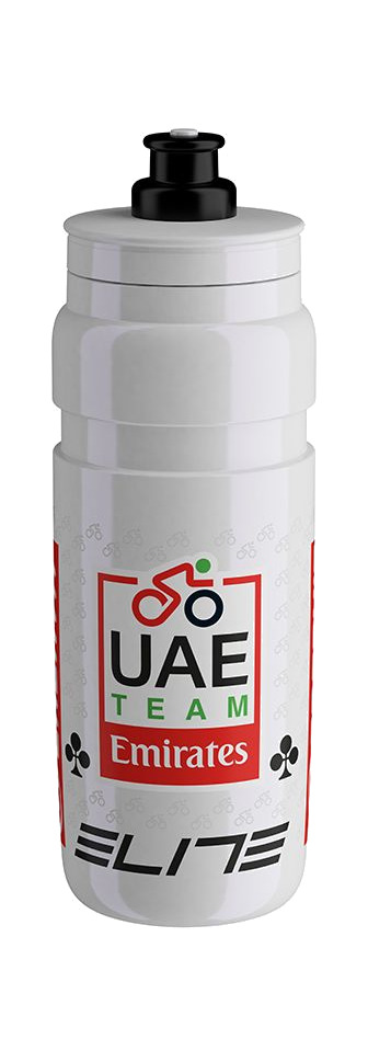 bidón de ciclismo edición equipo fly team 750 ml 2025 uae emirates