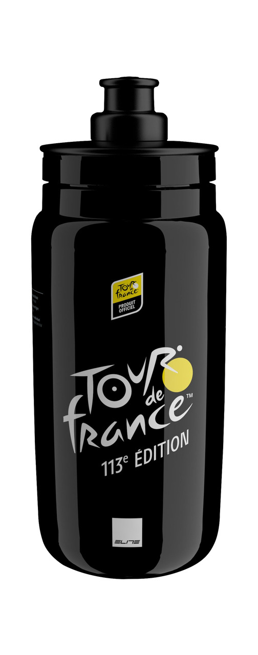 bidon botellin bicicleta fly tour de francia negro mapa 550 ml 2026