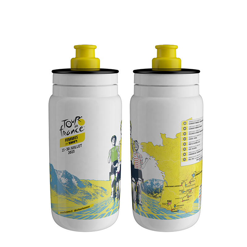ELITE Bidon bottiglia Tour de France femmina 2023 FLY 550 ML - Bild 1 von 1