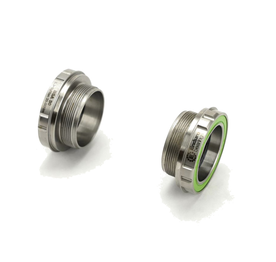 caja de pedalier de acero inoxidable bksm-8142 maxhit 440c stainless steel bsa30 bottom bracket kit 68mm/73mmx47mmx30mm