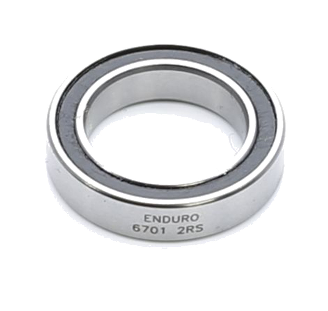 rodamiento radial para buje 6701 2rs abec-3 (c3 clearance) 12mm x 18mm x 4mm