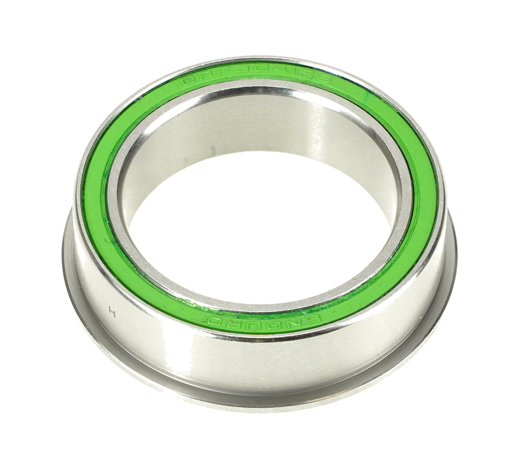 rodamiento para caja pedalier de acero inoxidable con doble hilera y pestaña drf 3041 2rs ss s 30mm x 41/44mm x 11mm