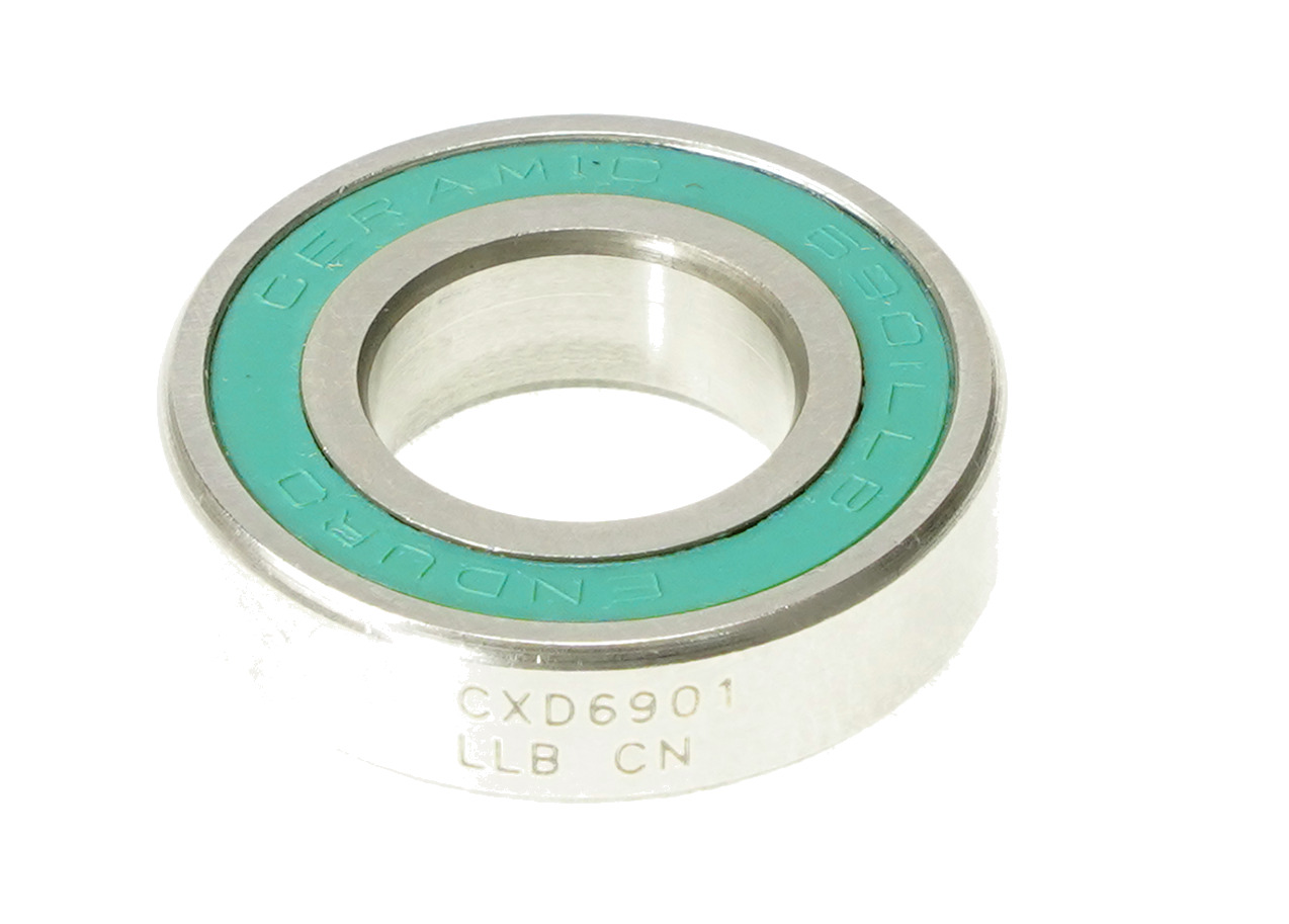 rodamiento radial híbrido cerámico para buje cxd 6901 llb xd15 abec-5 (cn clearance) 12mm x 24mm x 6mm xd15