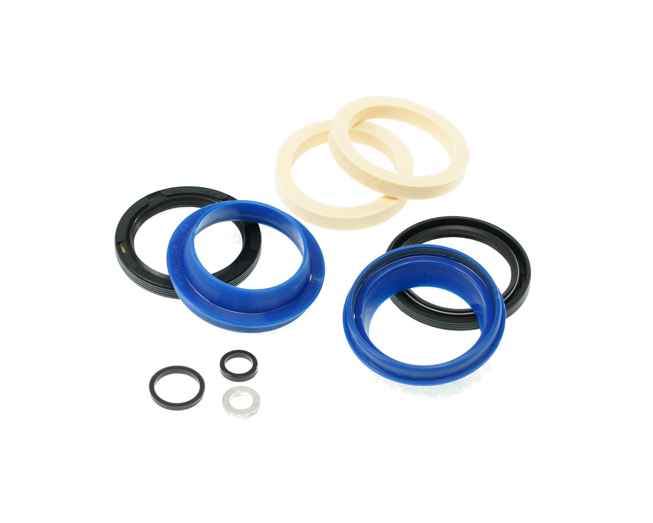 kit de retenes estándar para horquilla dos por barra fk-6654 fox 34mm fox 34mm 34mm