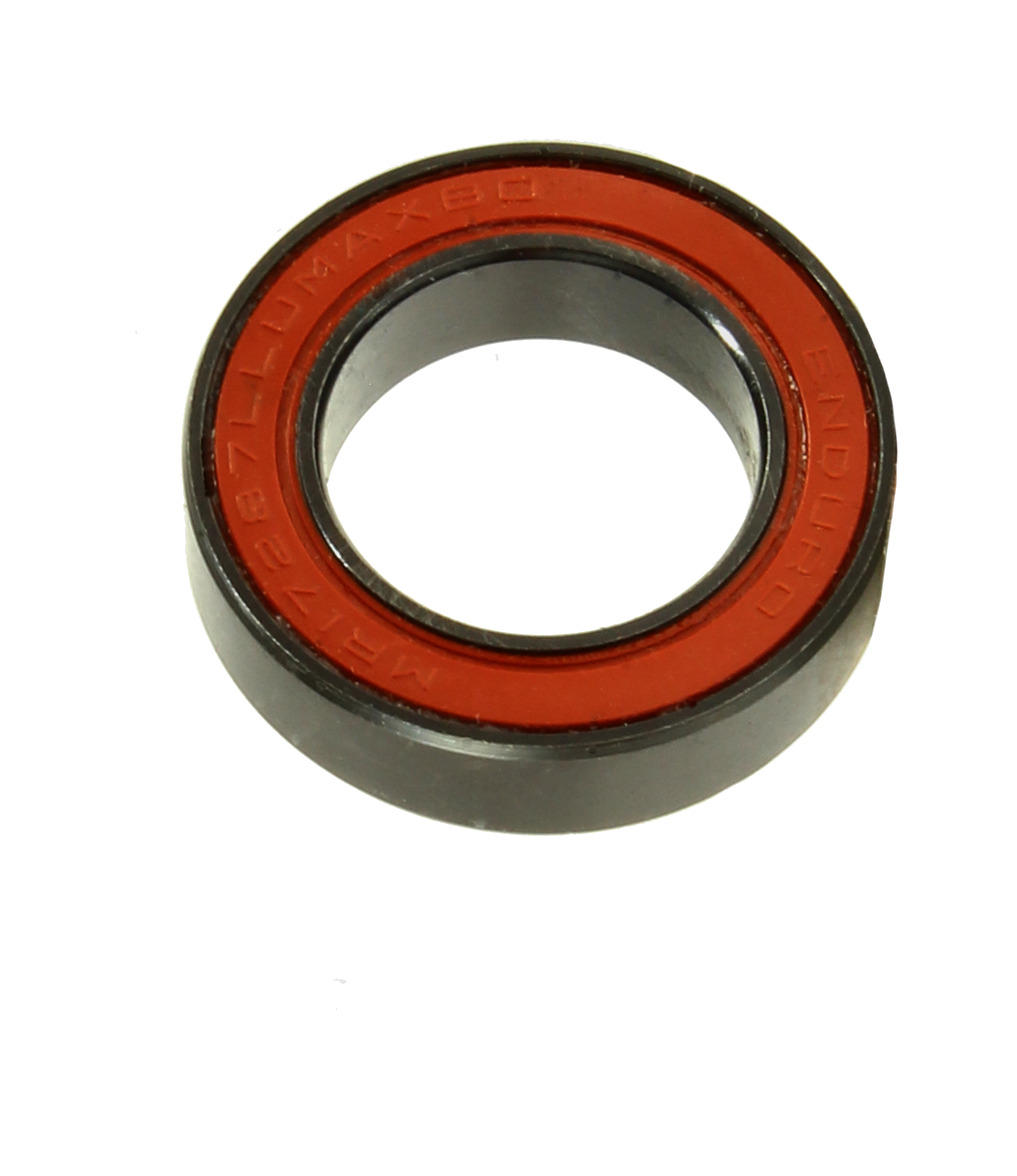 rodamiento de suspensión con diseño y recubrimiento oxido negro mr 17287 llu max bo abec-3 17mm x 28mm x 7mm
