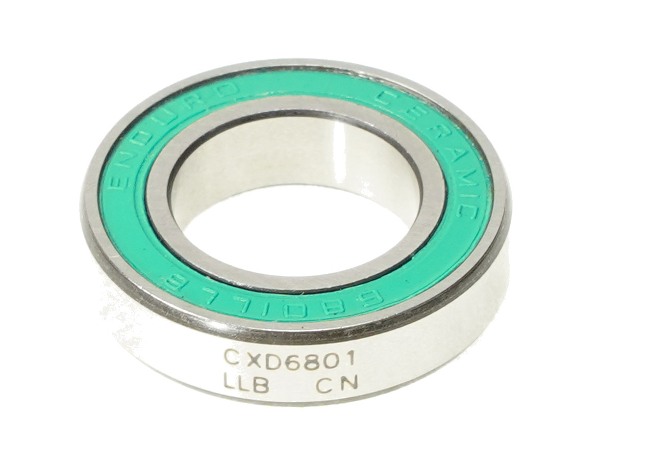 rodamiento radial híbrido cerámico para buje cxd 6801 llb abec-5 (cn clearance) 12mm x 21mm x 5mm