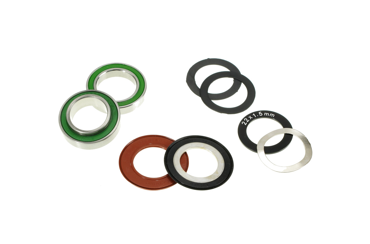 rodamiento de caja pedalier de acero inoxidable con contacto angular para bielas bks-5426 bb90/95 sram gxp trek