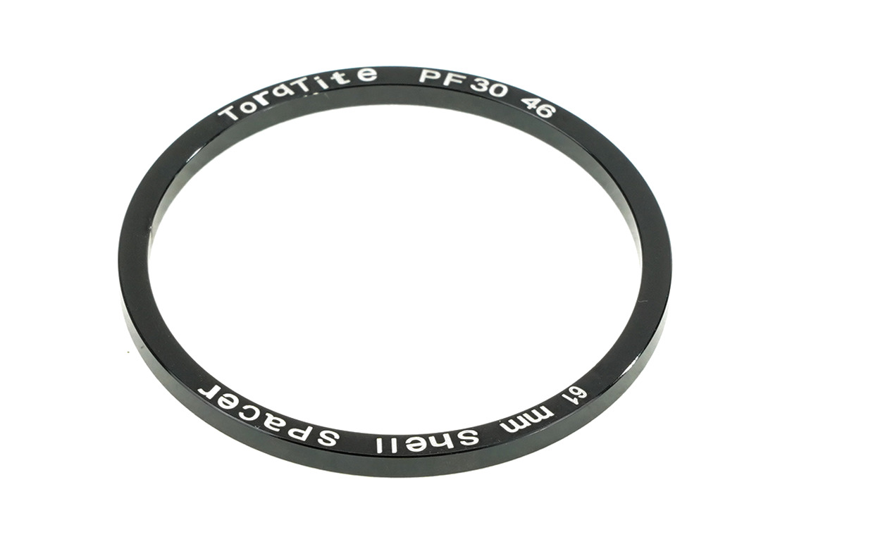espaciador de caja pedalier de aluminio wa 46-al-346mm 46mm 3mm
