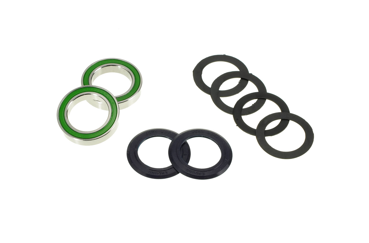 rodamiento de contacto angular de acero inoxidable para caja pedalier con cazoletas externas bks-54102 shimano 24mm x 37mm bbs