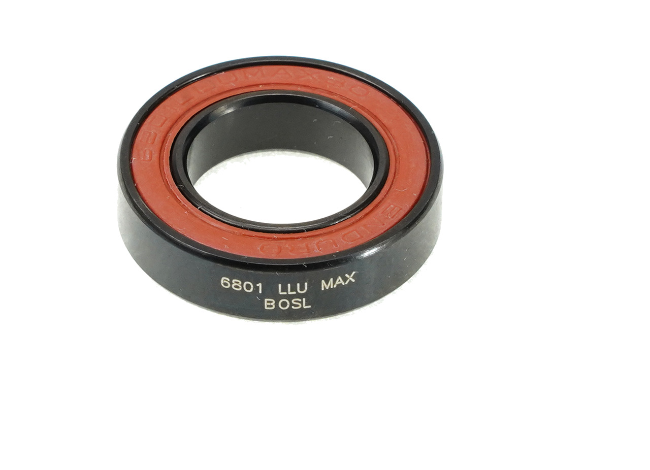 rodamiento de suspensión con recubrimiento y grasa sólida tipo 6801 llu max bosl abec-3 12mm x 21mm x 5mm max-design