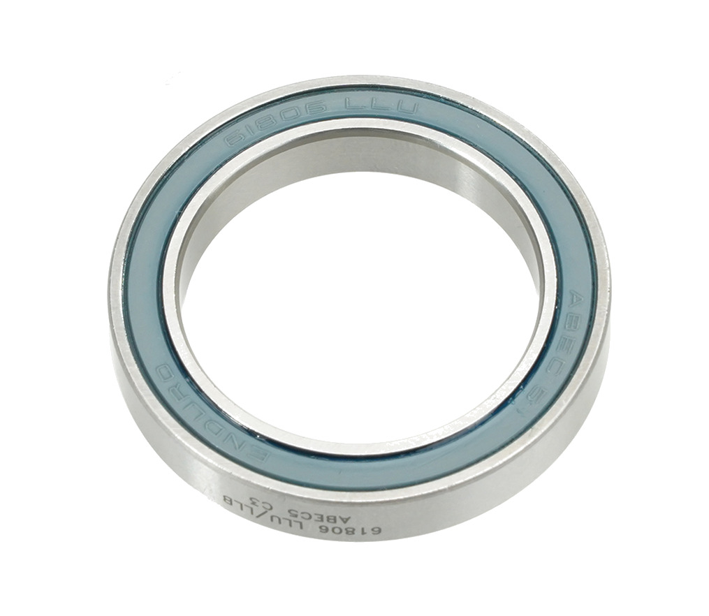 rodamiento radial de alta precisión para caja pedalier 61806 llu/llb abec-5 (c3 clearance) 30mm x 42mm x 7mm