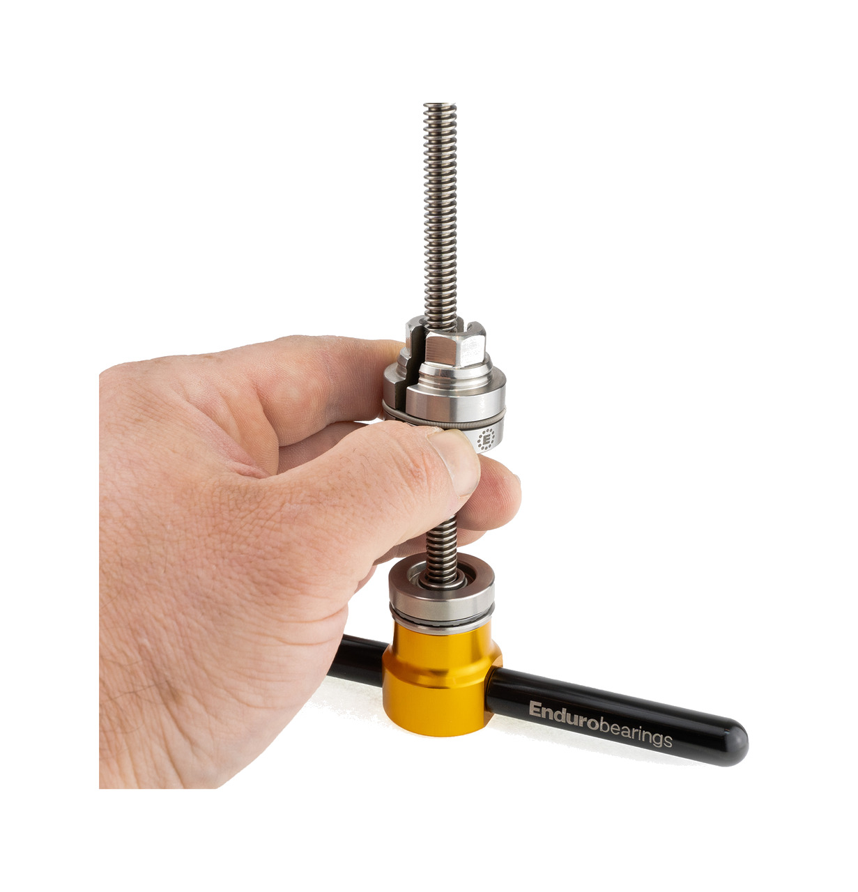 tuerca de liberación rápida para herramientas de prensa de rodamientos pt-011 zip-nut for 5/16 (8 mm) acme brt-060 and brt-050