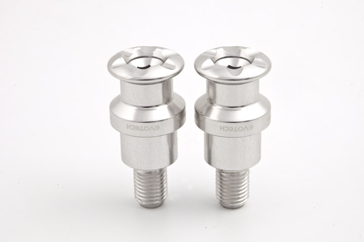 soportes de caballete trasero evotech - diabolos largos m10