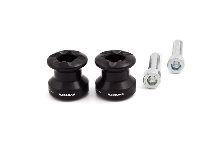 soportes de caballete trasero m6 evotech para moto de alta resistencia y rigidez